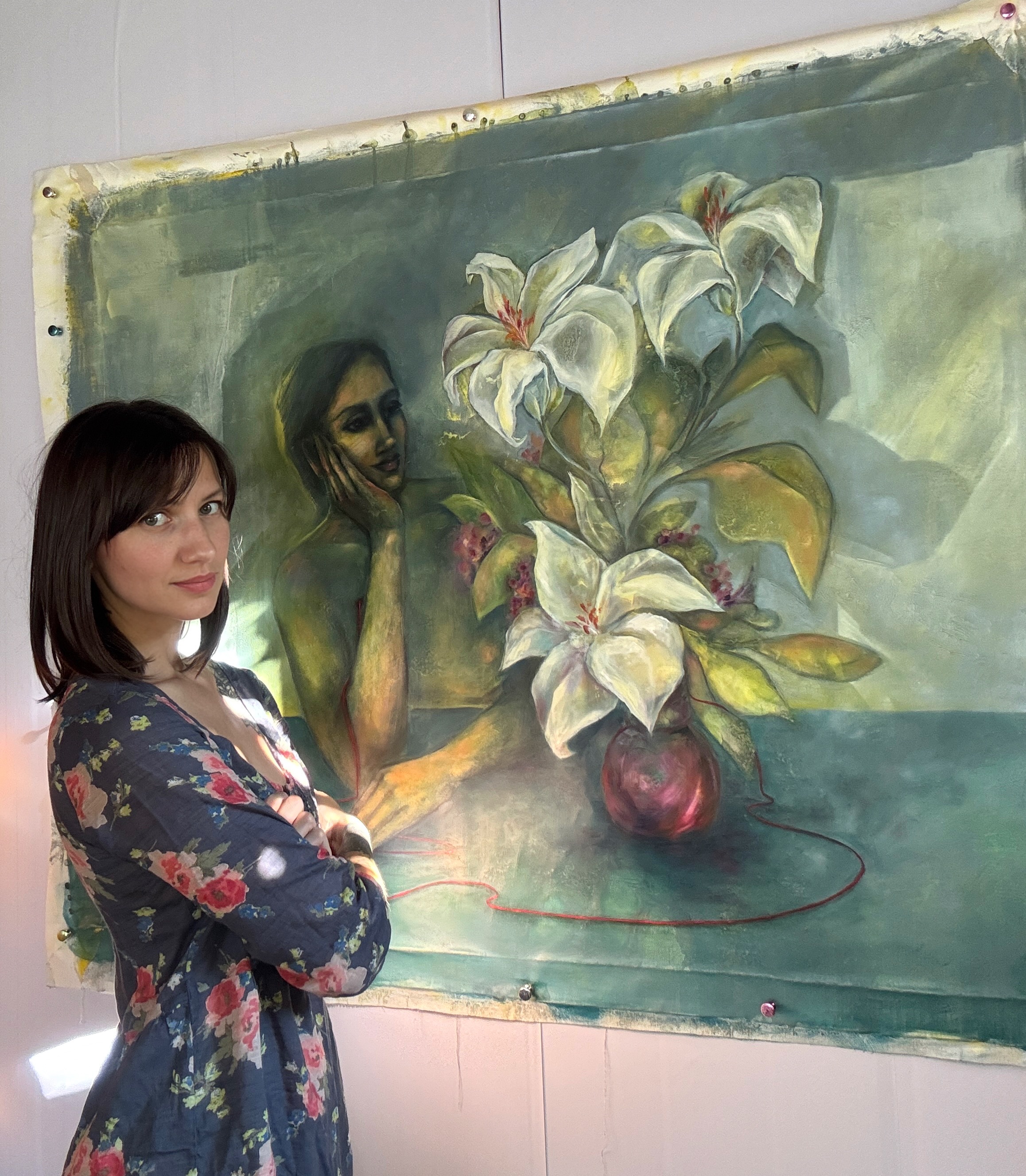 Portrait of Yuliia Poraiko (Palij), who works in the Artist style (Rochester, United States) Photo 1 of 5.