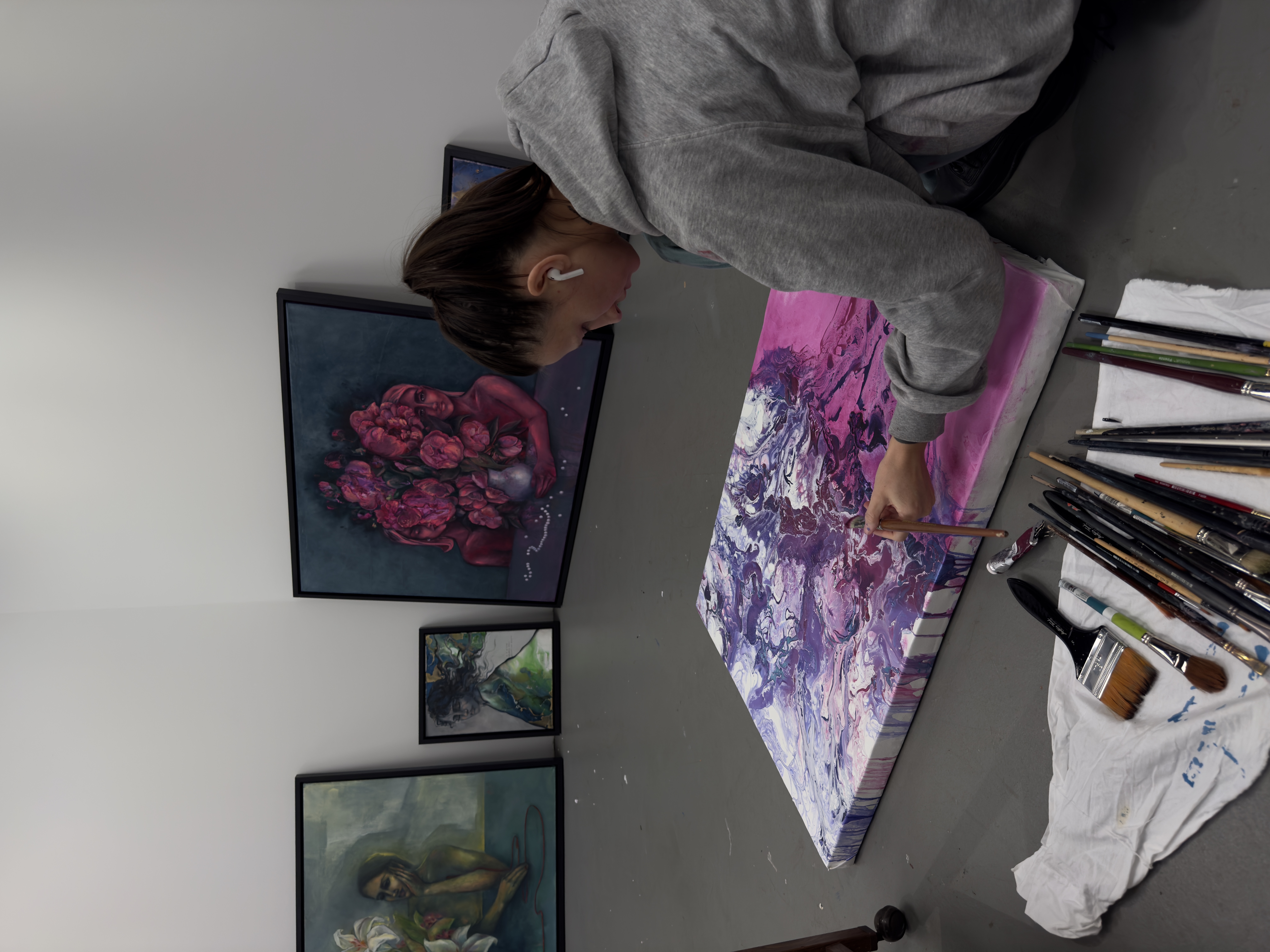 Portrait of Yuliia Poraiko (Palij), who works in the Artist style (Rochester, United States) Photo 5 of 5.