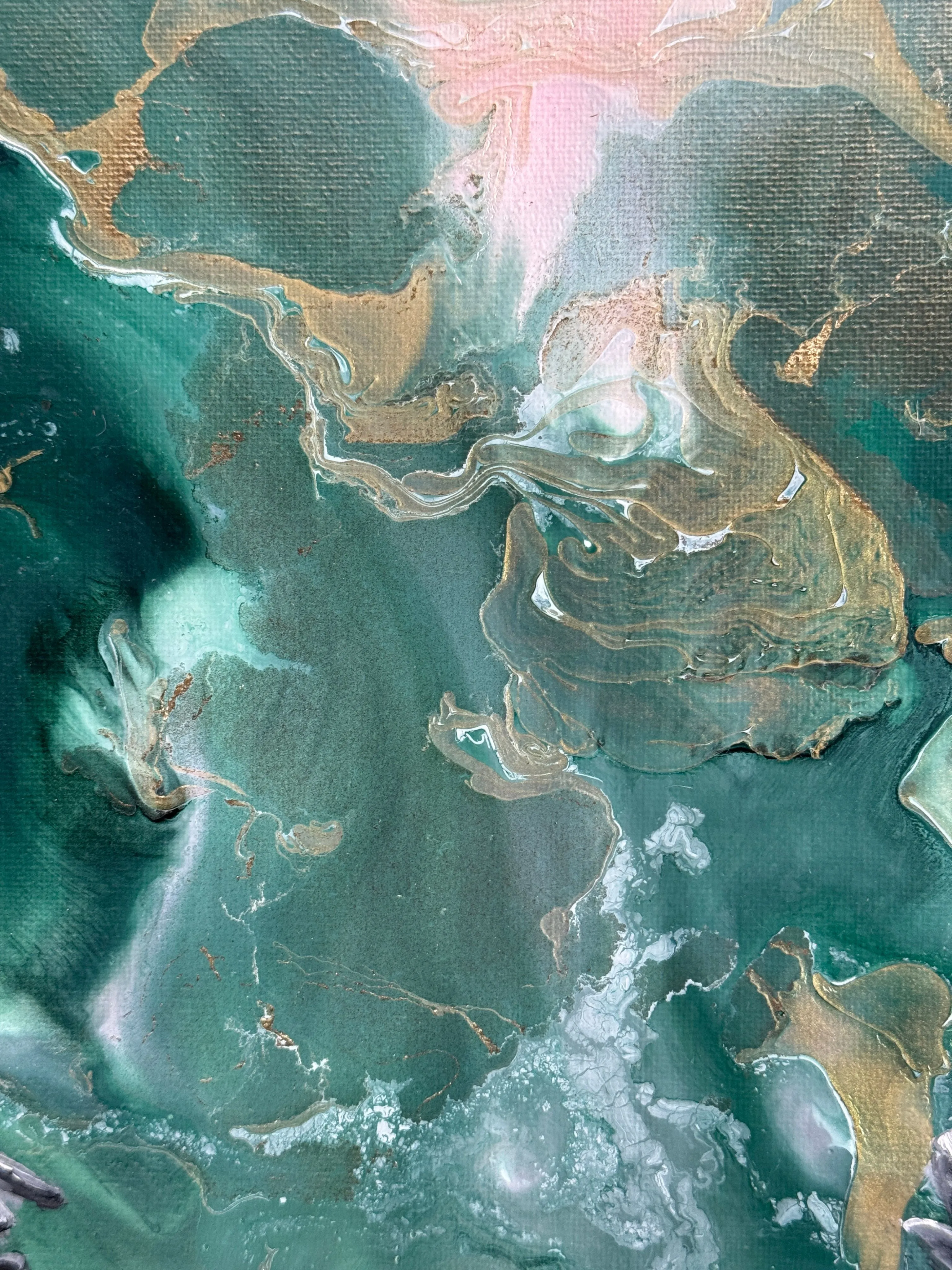 Image of Let go by Yuliia Poraiko (Palij), size: 40 x 50 cm, made of Oil, acrylic on canvas, ARTWORKS medium, from Rochester, part of the Dedicated to women series, priced at $480 Photo 4 of 5.